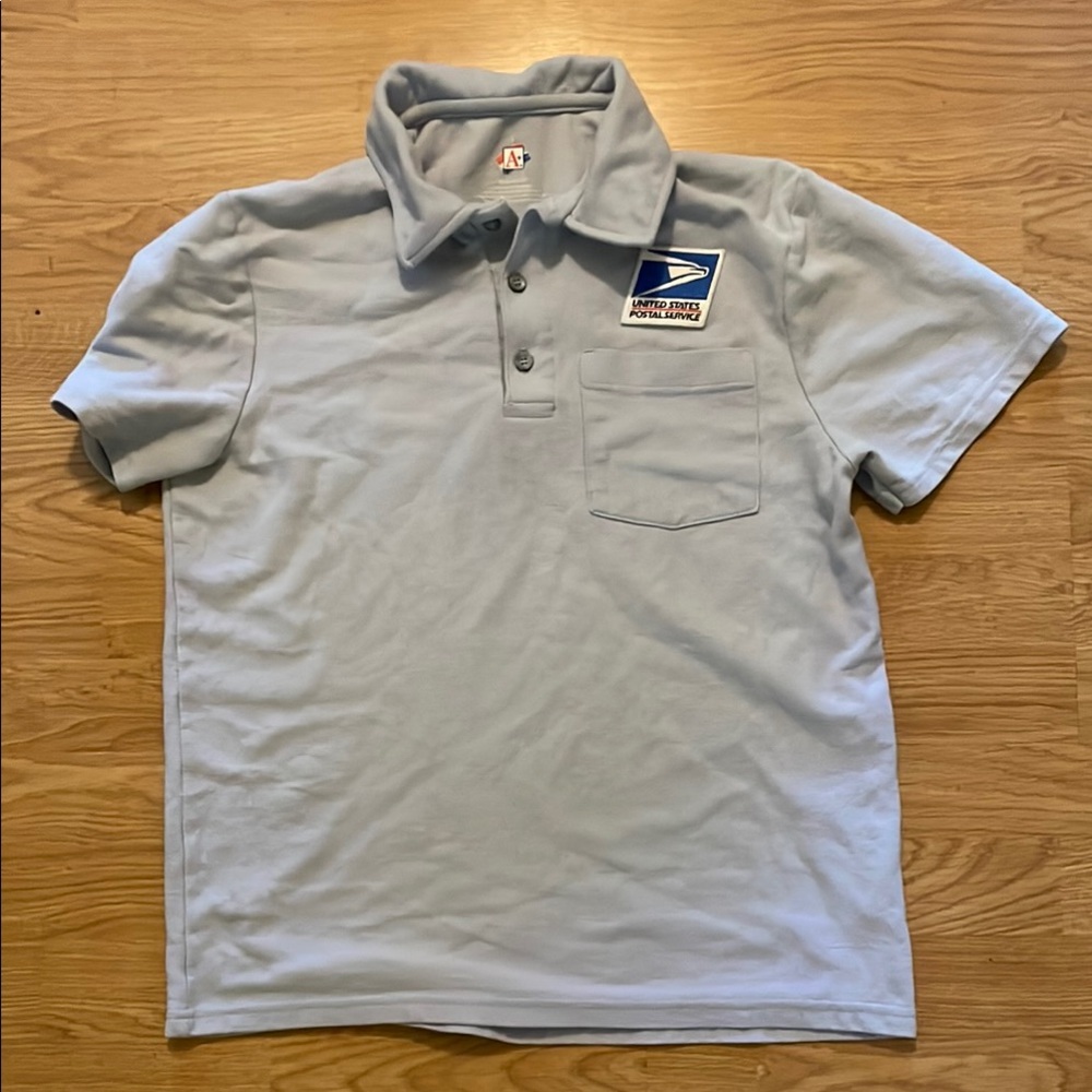 USPS POLO SHIRT (Thick Cotton) fits like a women’s S/M